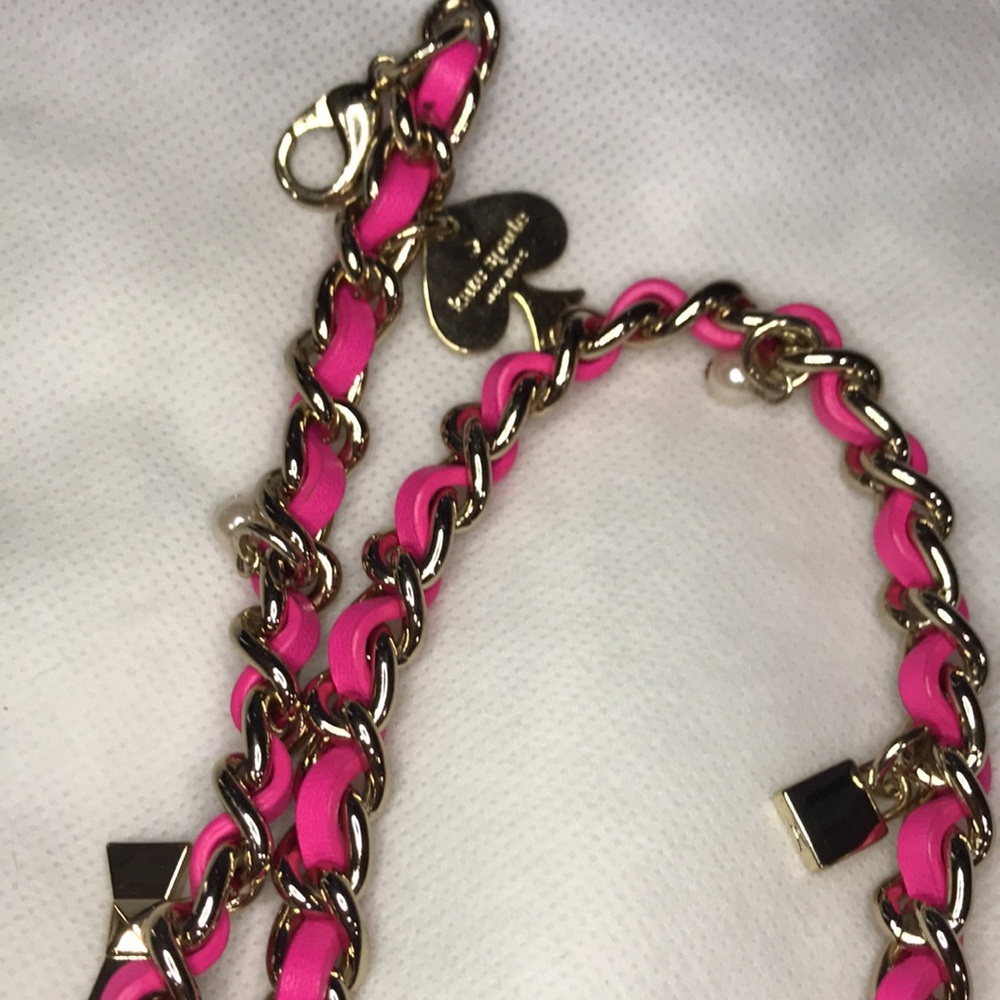 Kate Spade Pink Heart Shoulder Bag - Picture 11 of 13